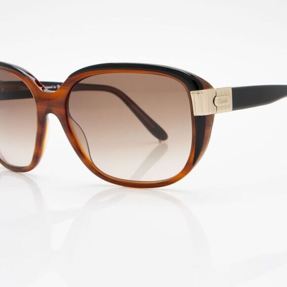 Chloe Logo Square Sunglasses - Picture 5 of 5